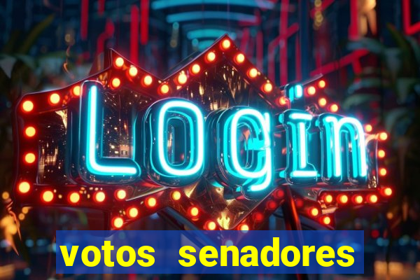 votos senadores impeachment alexandre de moraes